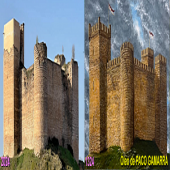 Castillo 1324 - Óleo de PACO GAMARRA