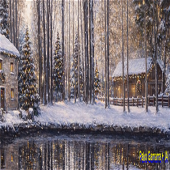 BALSA DE CIFUENTES - Óleo Pako Gamarra reinterpretado con IA